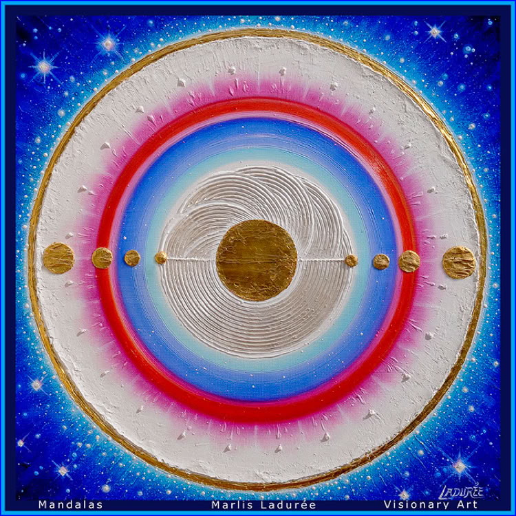 planètes mandalas