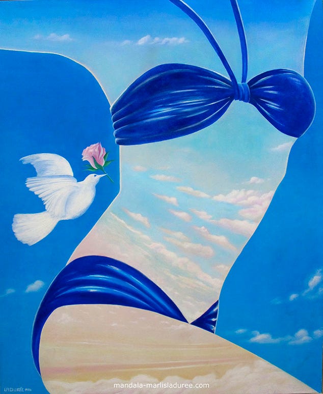 Messager Oil on canvas 100 x 81 cm 1986